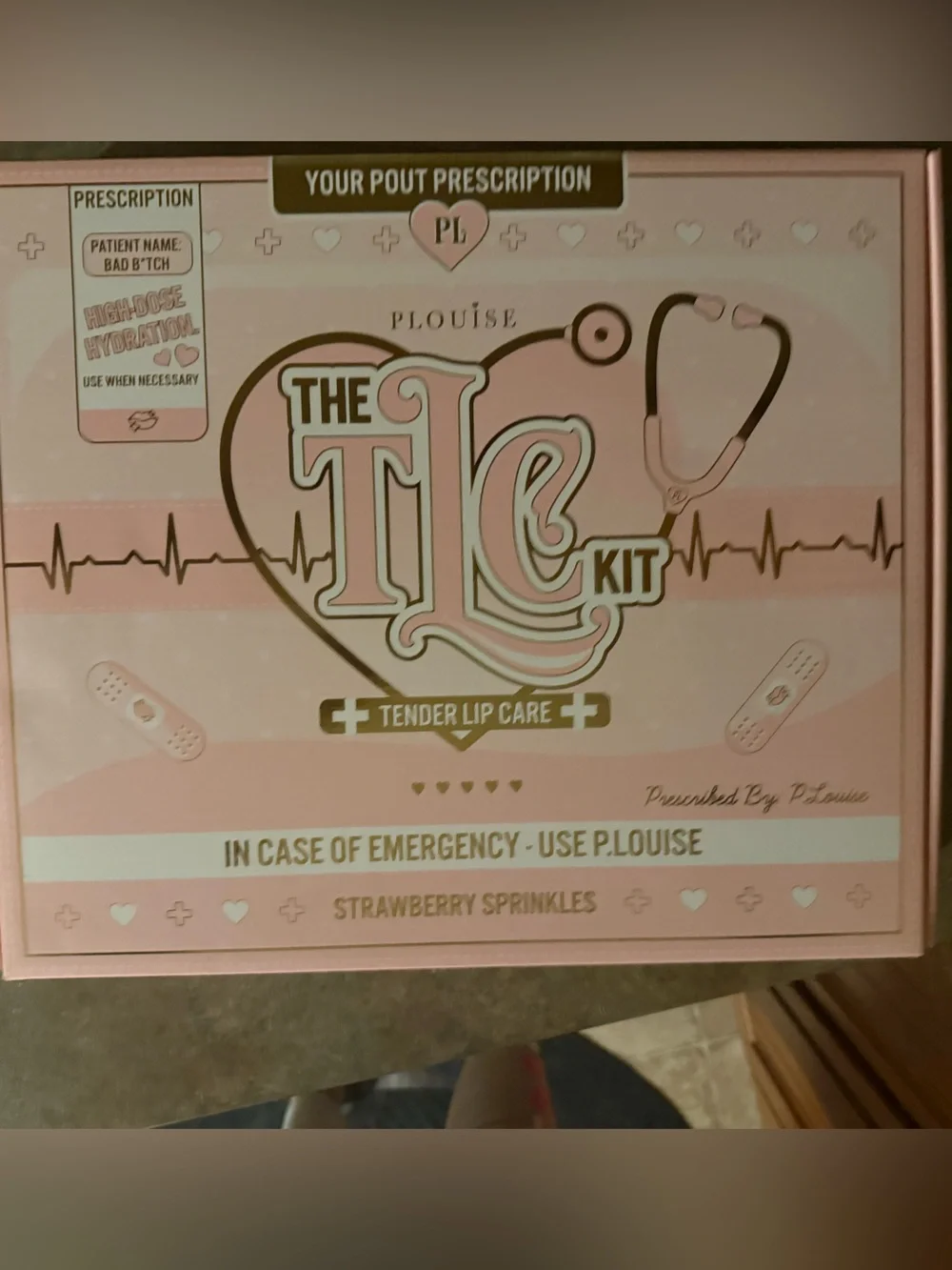 PLouise The TLC lip care Strawberry Sprinkles